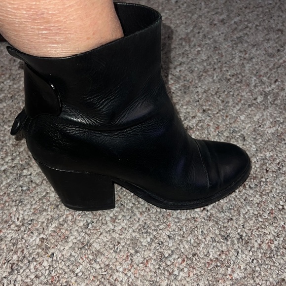 Rag & Bone black leather ankle boots size 8 (38) - Picture 3 of 14
